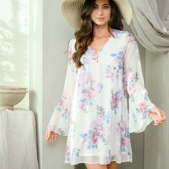 Floral Girly & flirty Dress - Picture 3 of 8